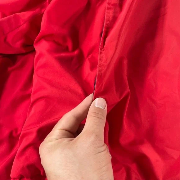 VTG The North Face Quallofil Jacket Puffer Ski Color Block Men L Fit M *Flaws - Picture 16 of 16